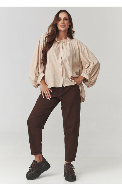  Damen Hemd model 221048 Makadamia 