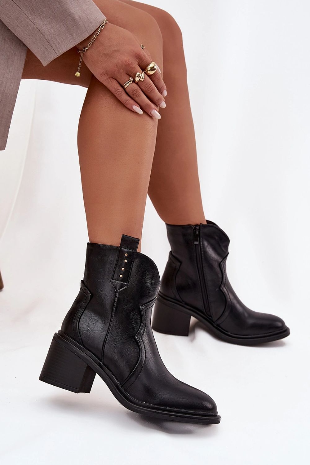  Stiefeletten mit Absatz model 221135 Step in style 