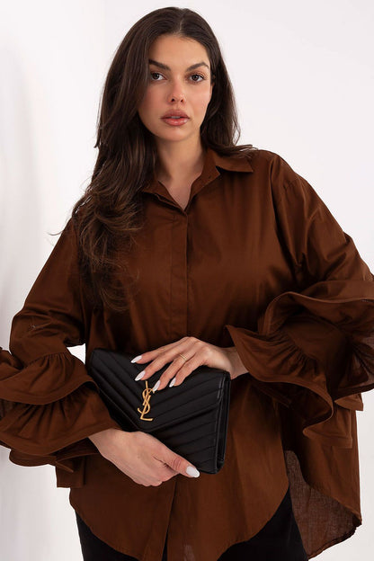  Langarm Hemd model 222314 Italy Moda 