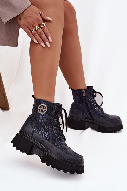  Stiefeletten mit Platform model 222950 Step in style 