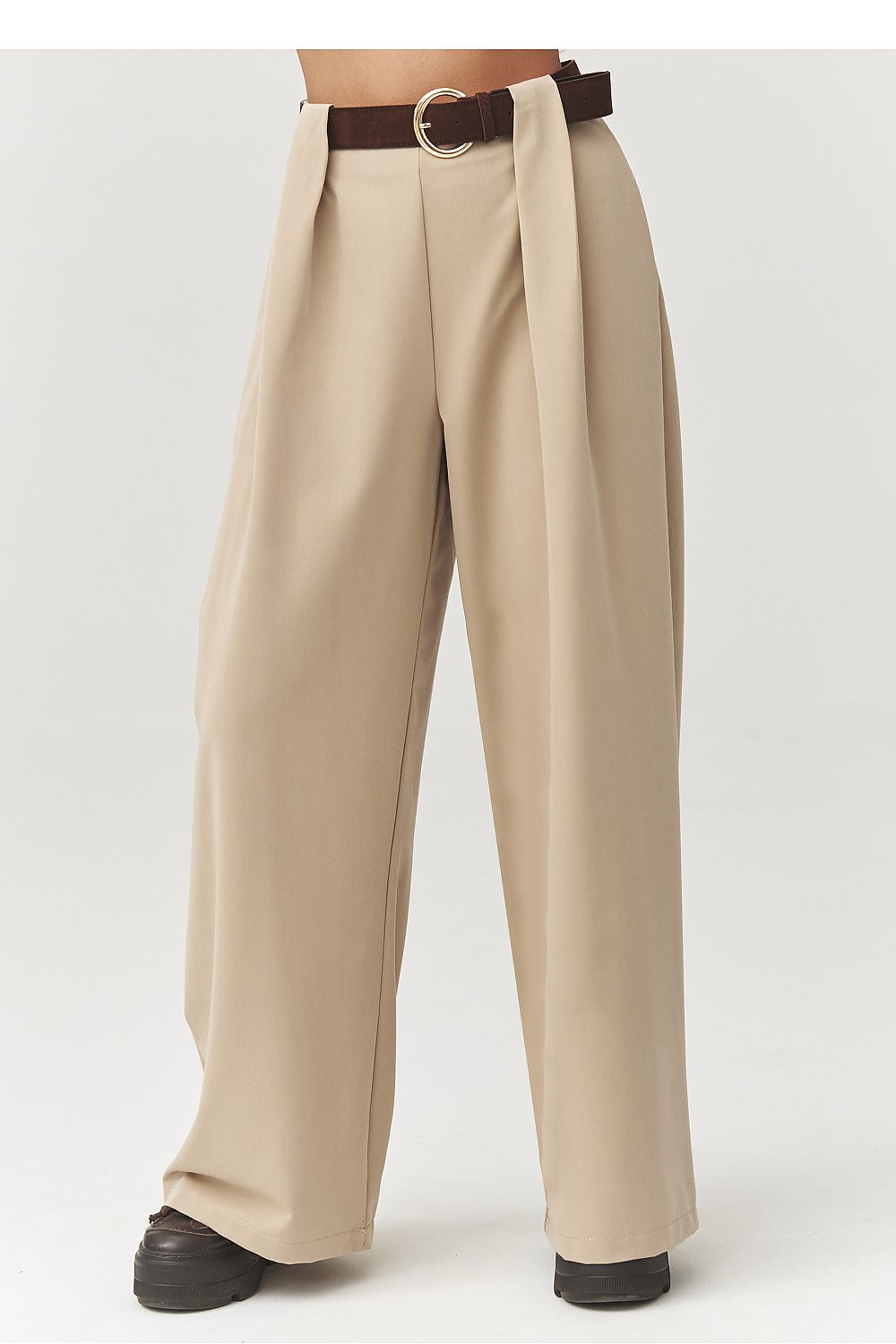  Damen Hose model 223365 Makadamia 