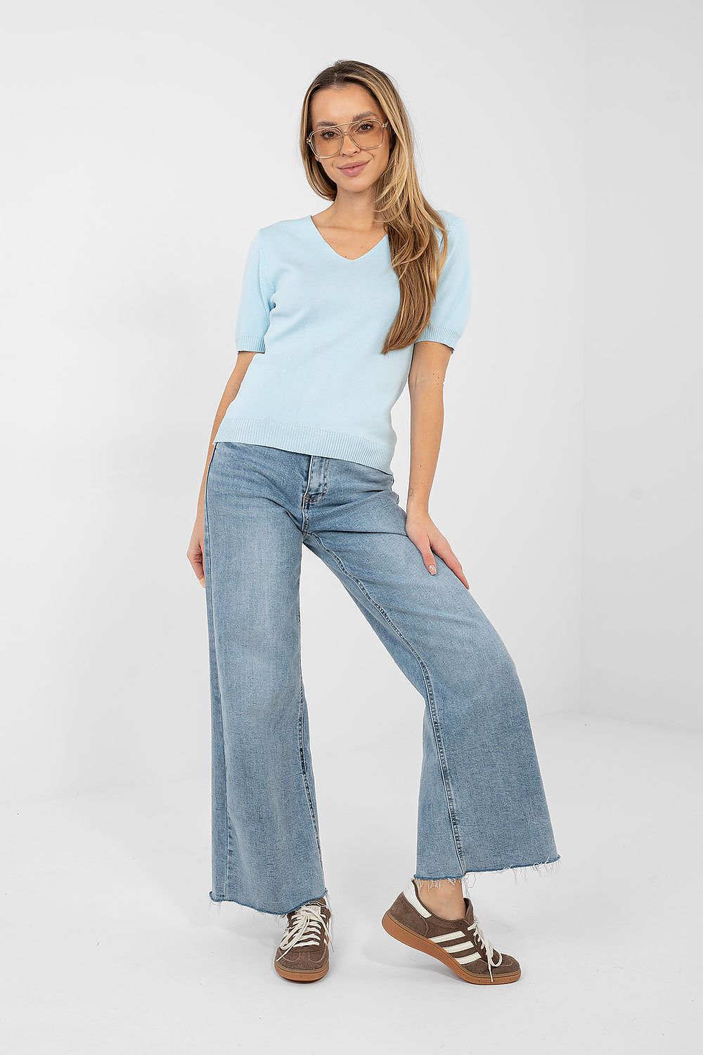  Kurzarm Pullover model 223996 Factory Price 