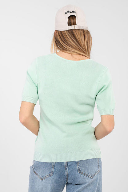  Kurzarm Pullover model 223997 Factory Price 