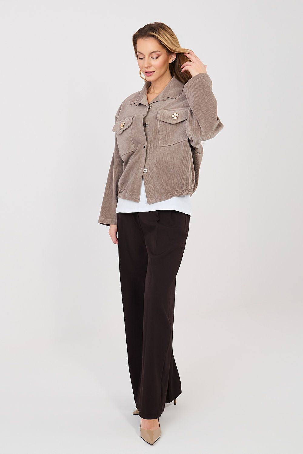  Cordjacke model 224980 Rue Paris 