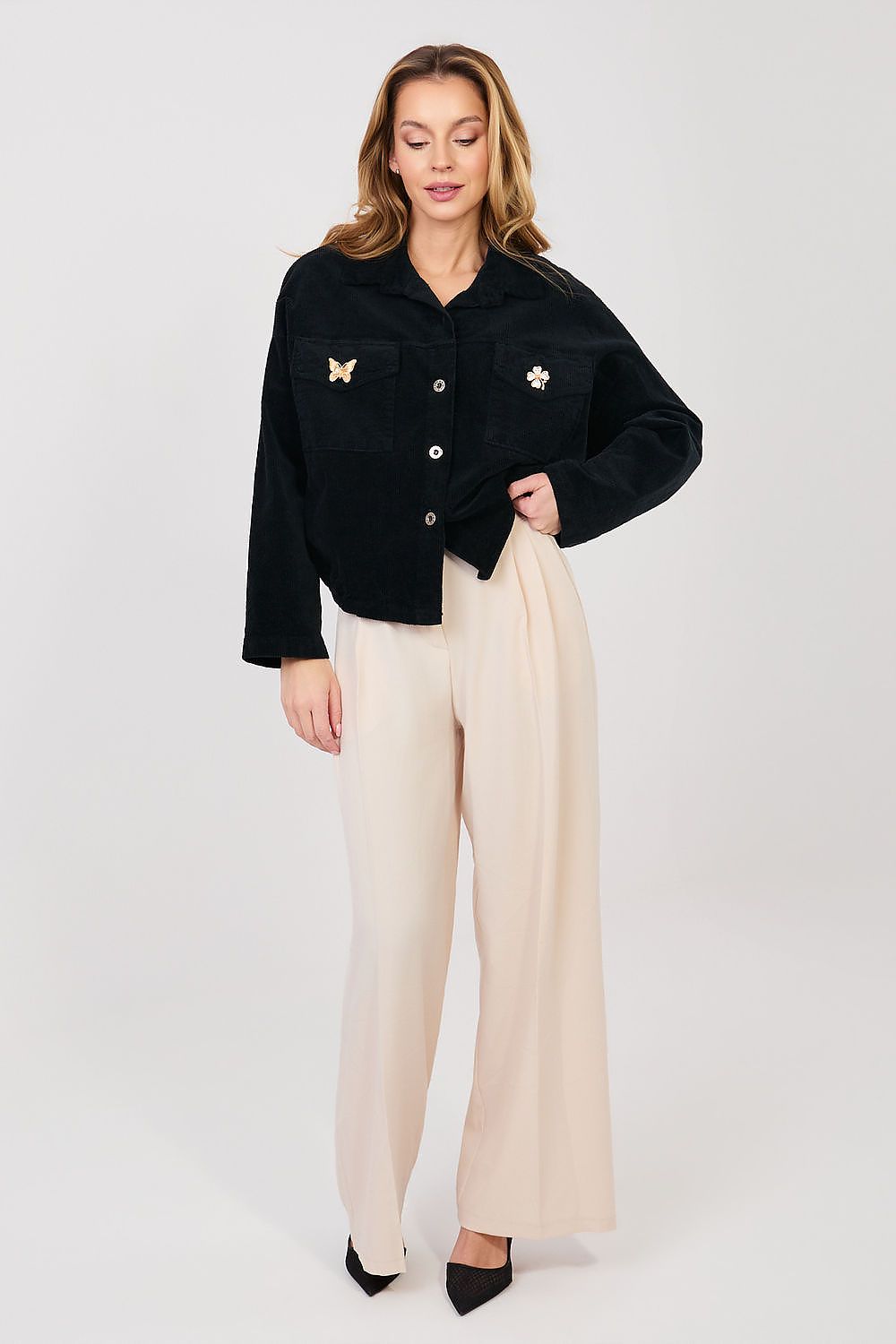  Cordjacke model 224988 Rue Paris 