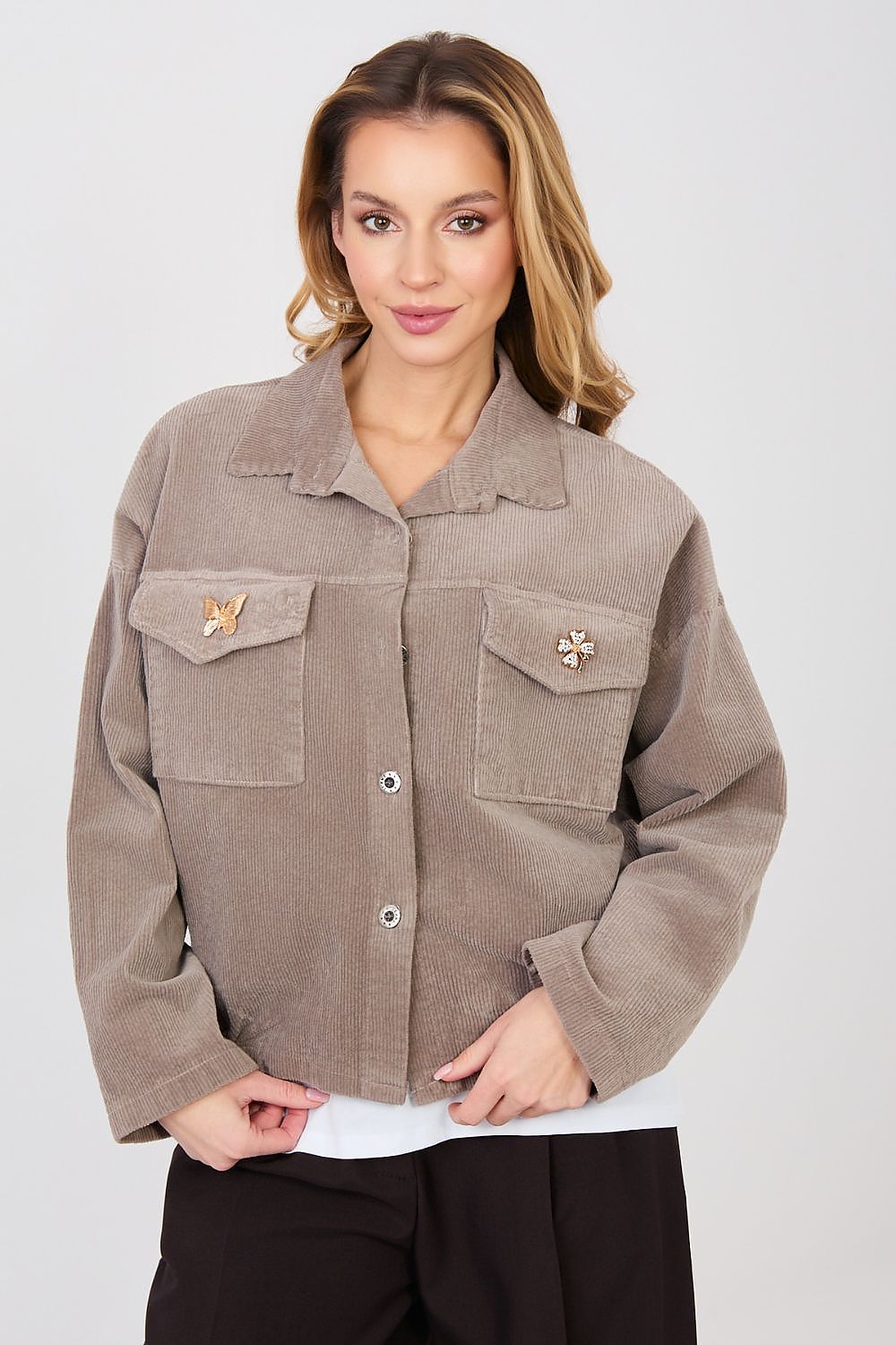  Cordjacke model 224980 Rue Paris 