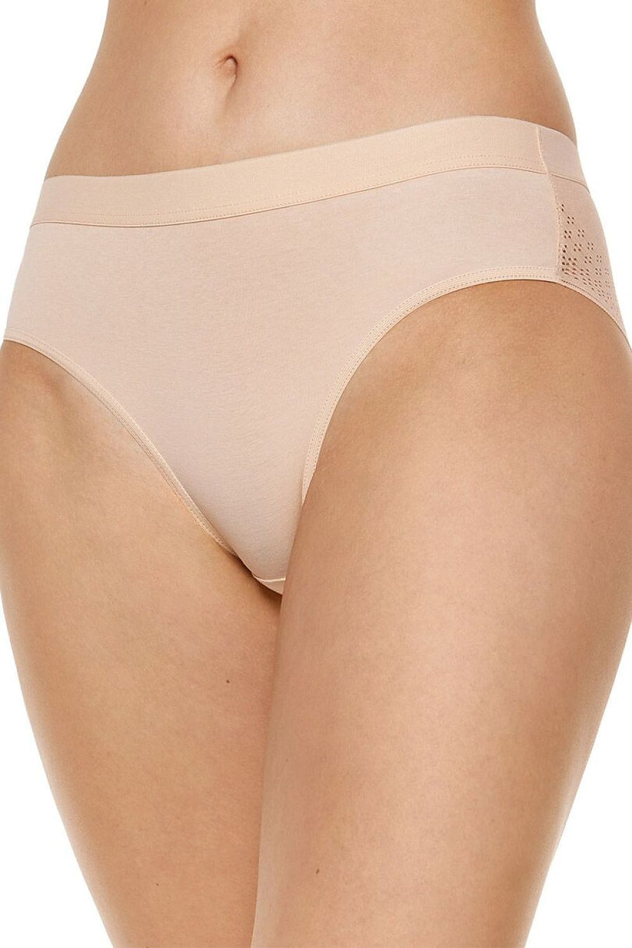 Slips im 3er-Pack mit seitlichen Netzeinsätzen und flachen Nähten