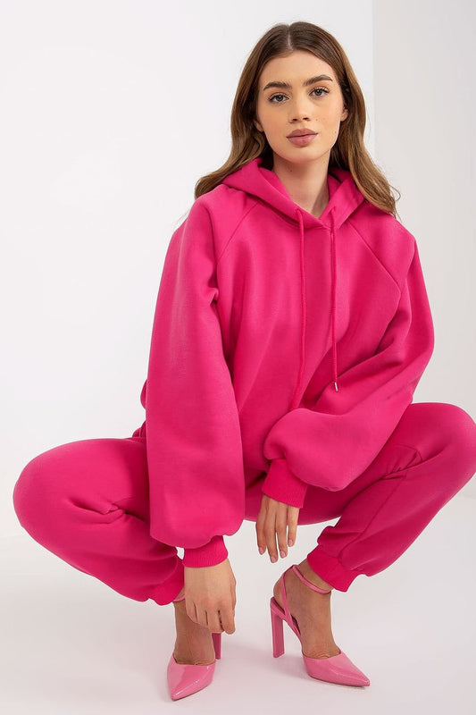 Zweiteiliges Trainingsset mit Kapuzen-Sweatshirt und Hose