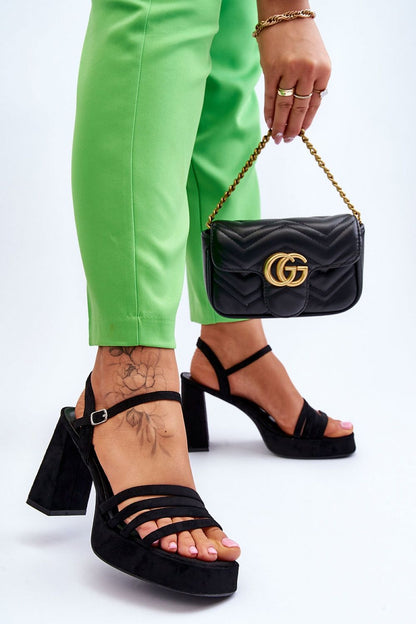  Sandalen mit Absatz model 179122 Step in style 