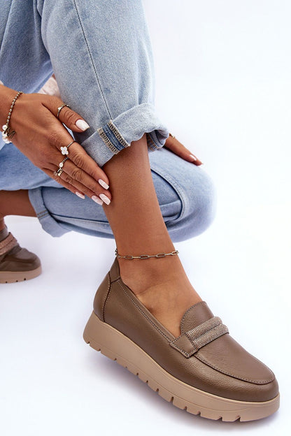  Plateau-Halbschuhe model 186094 Step in style 