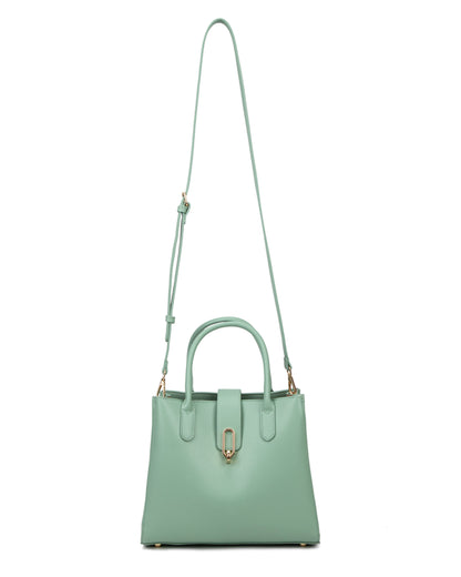 Borsa a mano da donna Pelle vegana Prodotto Vegano 28x14x10 cm-1