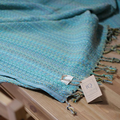 Hamamtuch | Saunatuch | Strandtuch | Mexico | Türkis | 180x100 cm