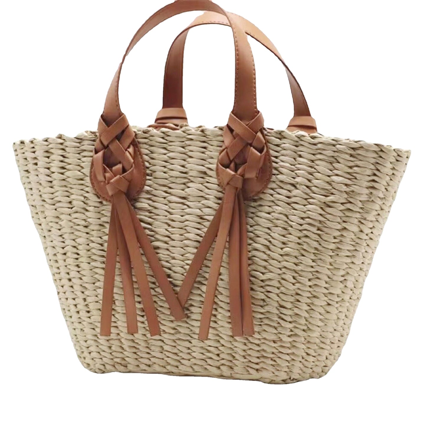 SolunaWeave™ – Riviera Knot Handle Bag