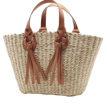 SolunaWeave™ – Riviera Knot Handle Bag