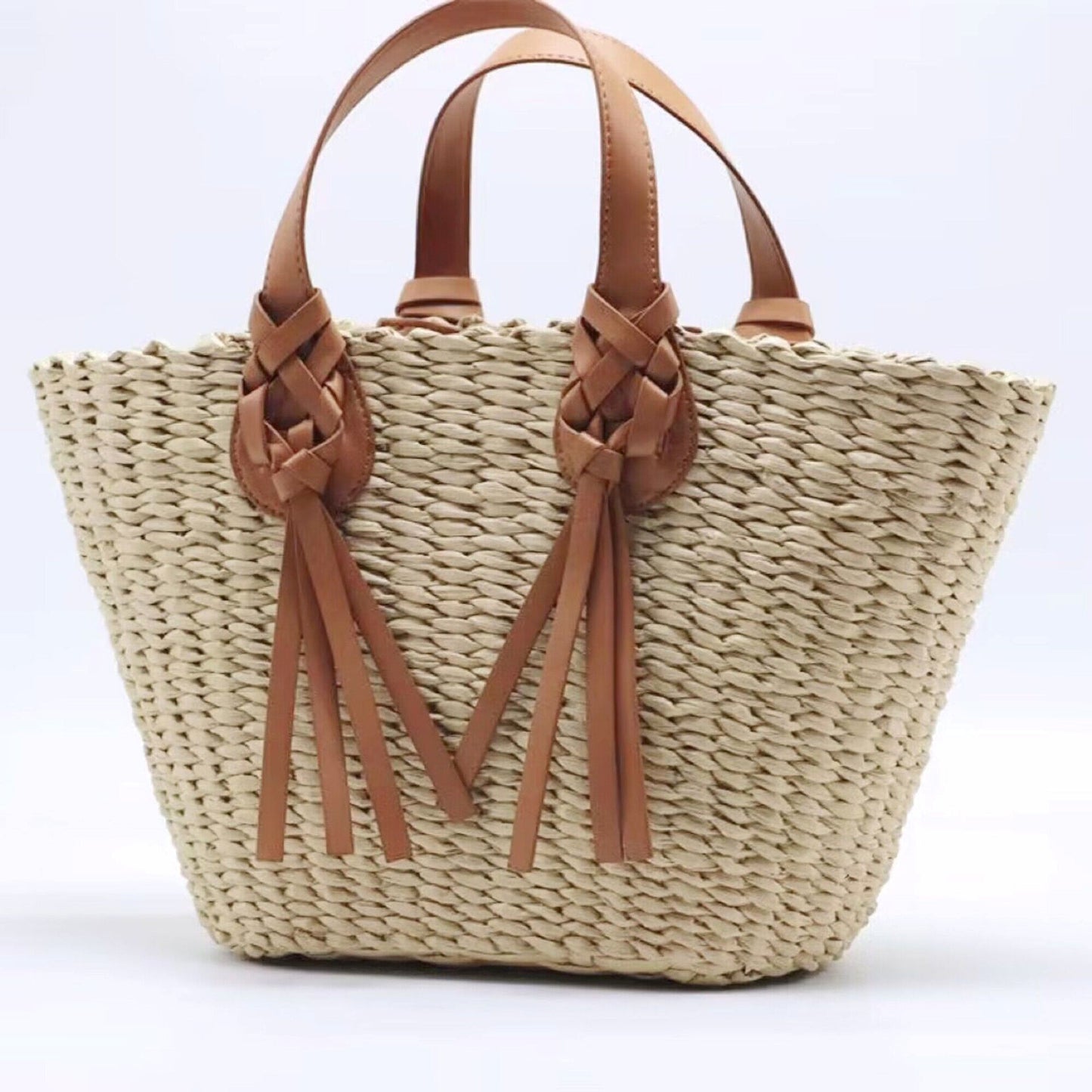 SolunaWeave™ – Riviera Knot Handle Bag